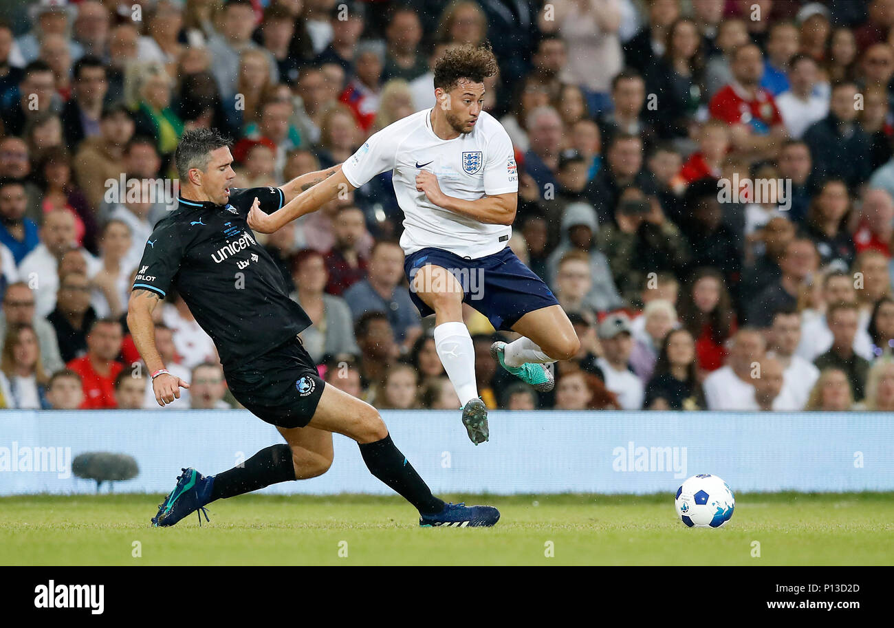 wallpapers Myles Stephenson Soccer Aid alamy