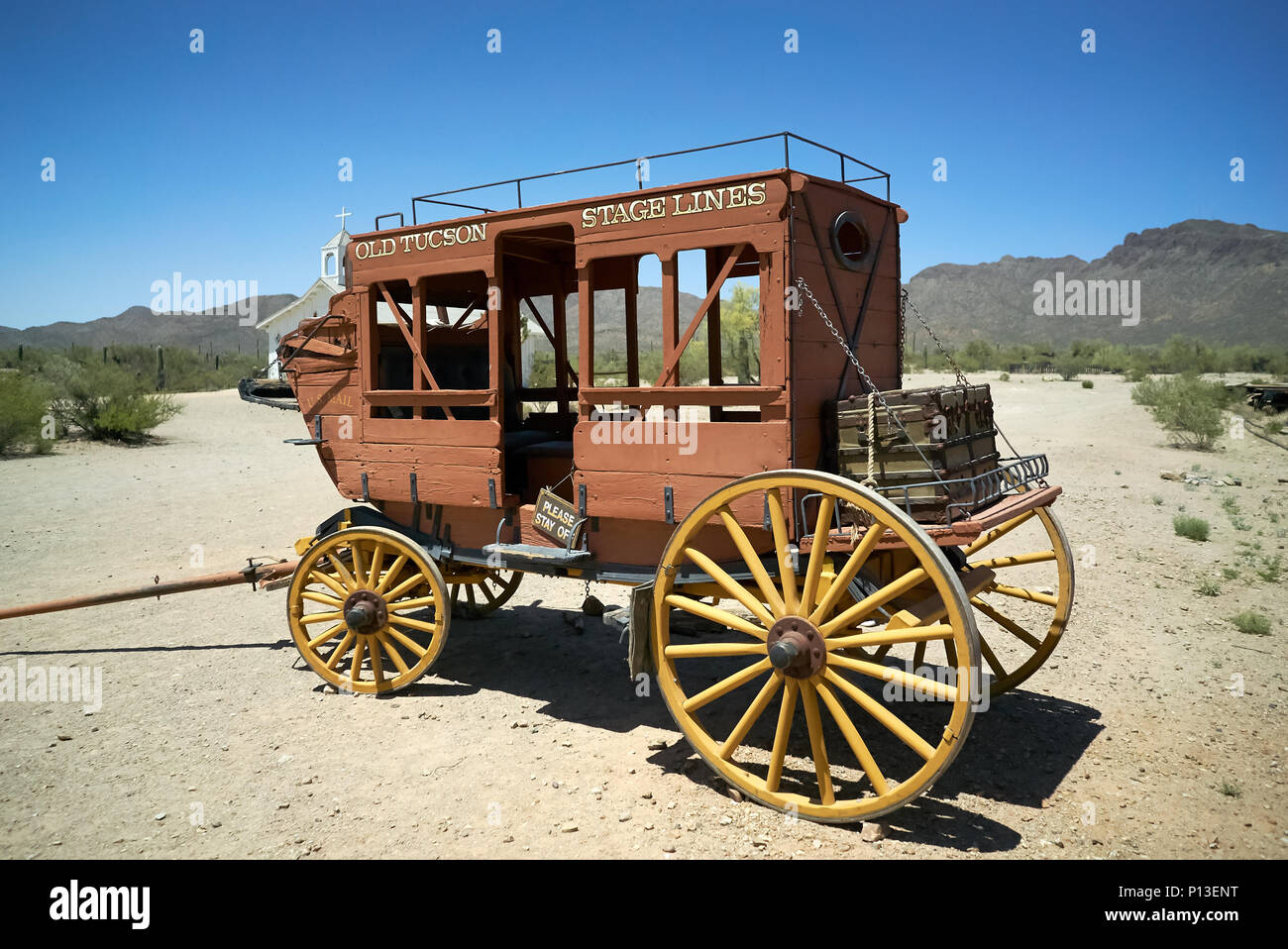 Old Western Carriage Stock Photo - Alamy