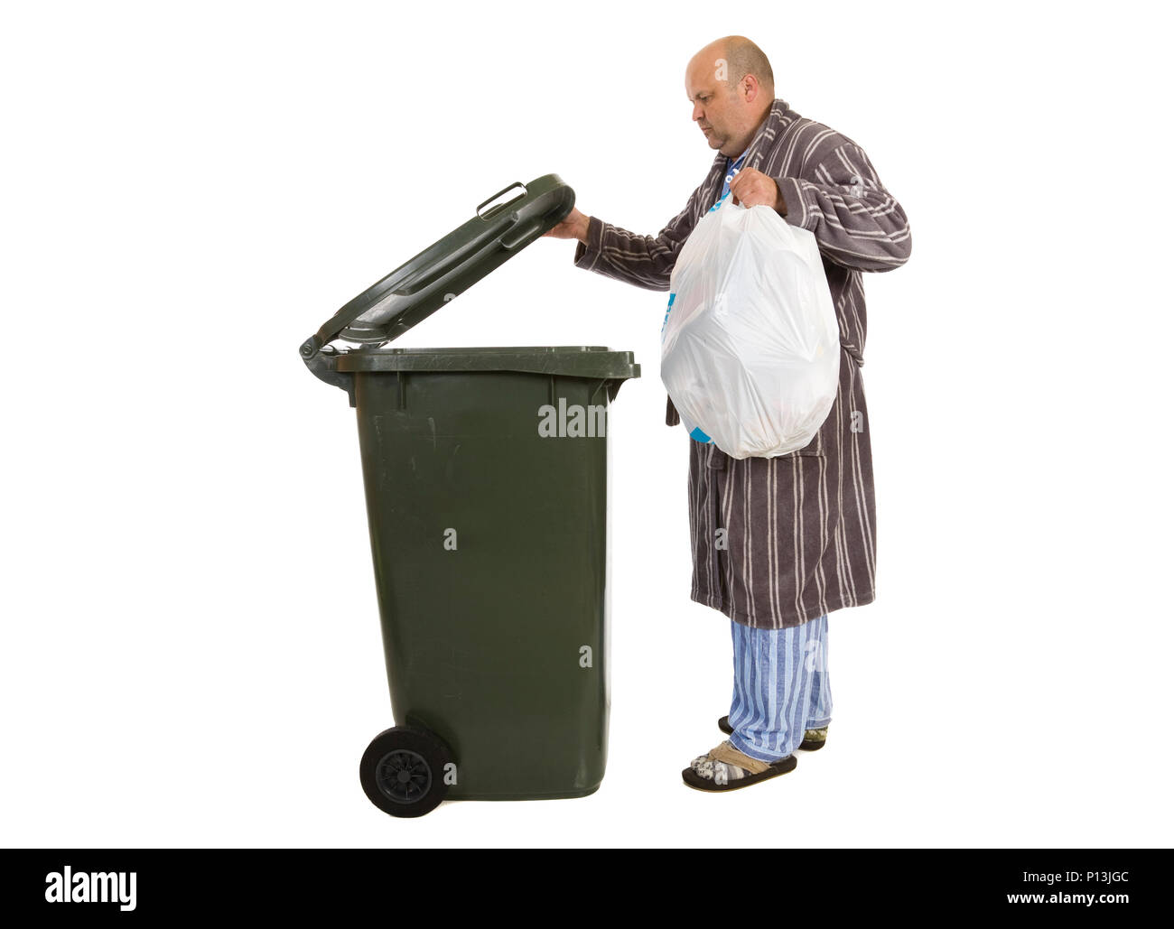 Putting Rubbish Bin Out High Resolution Stock Photography and Images Alamy