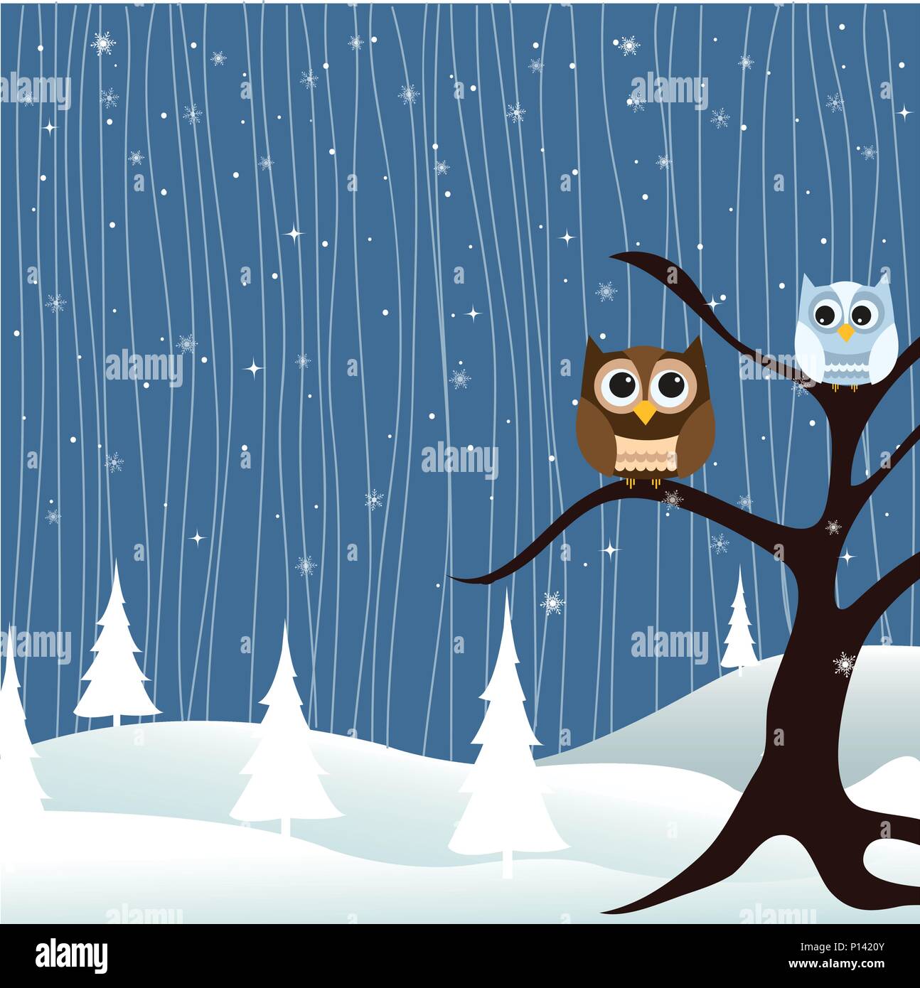 Winter Seamless blue Pattern Stock Vector Image & Art - Alamy