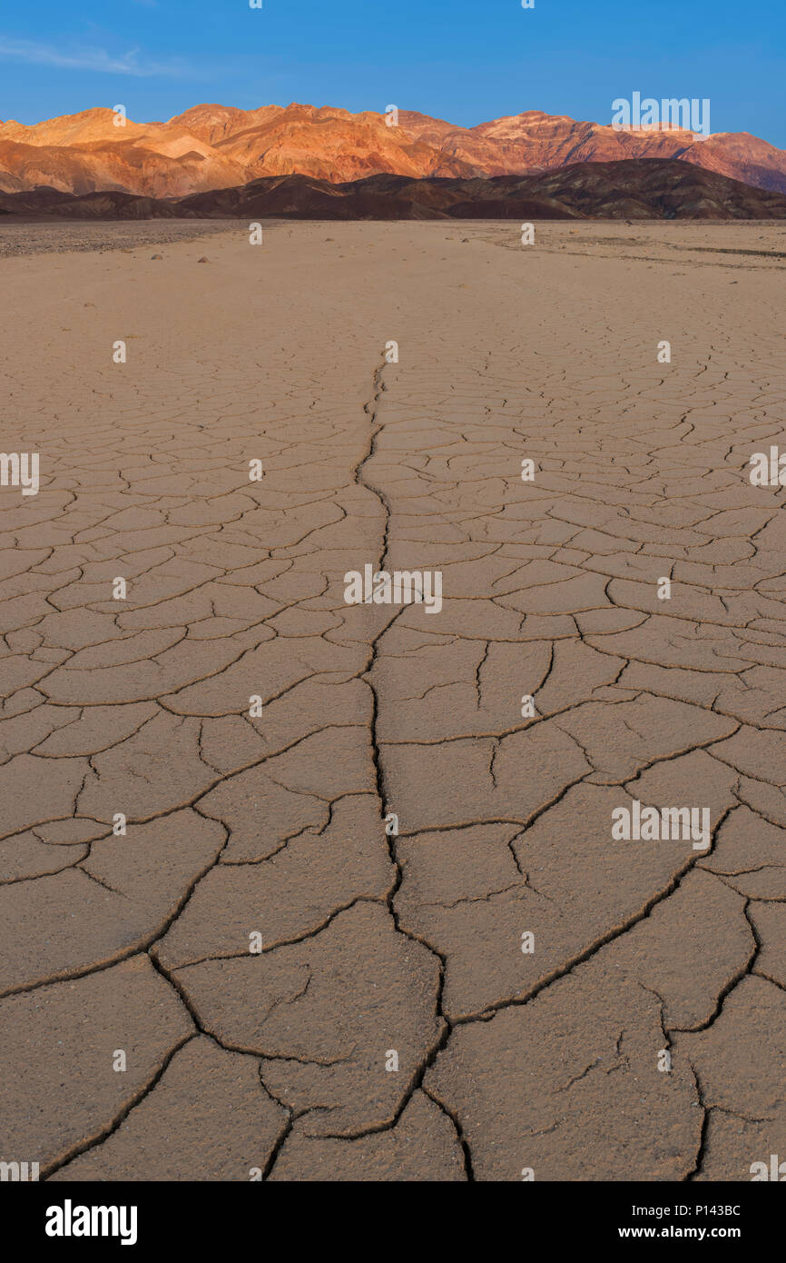 Death Valley Sunset Stock Photo - Alamy