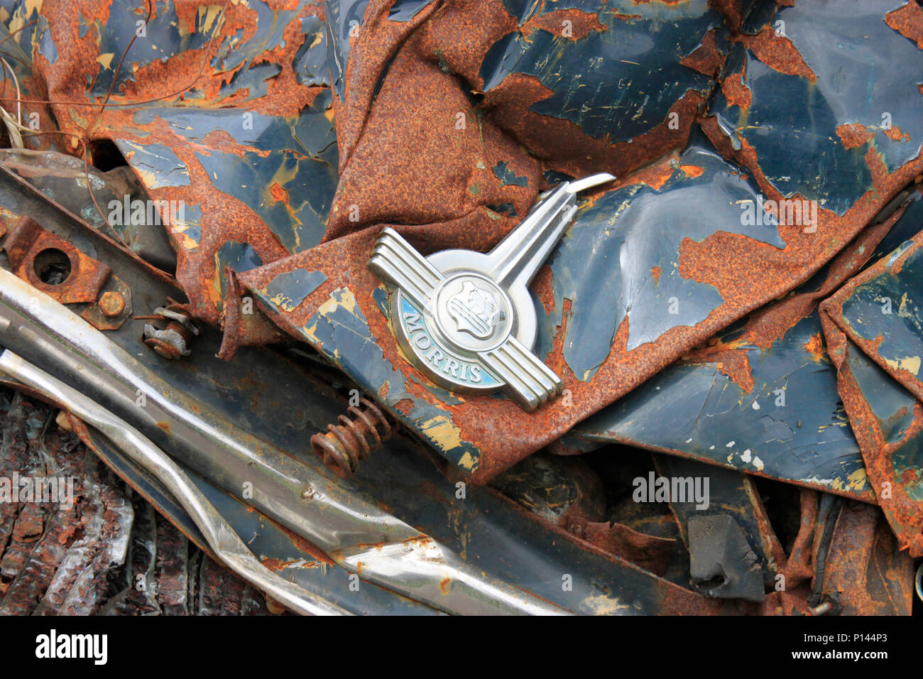 Car crushed into cube hires stock photography and images Alamy