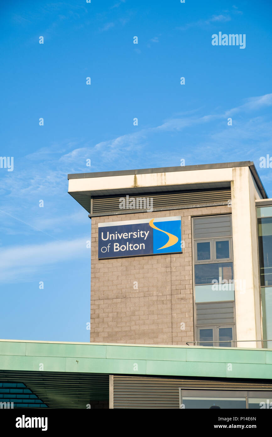 University of Bolton Stock Photo Alamy