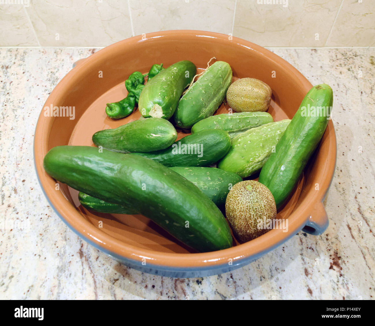 Spanish cucumbers hires stock photography and images Alamy