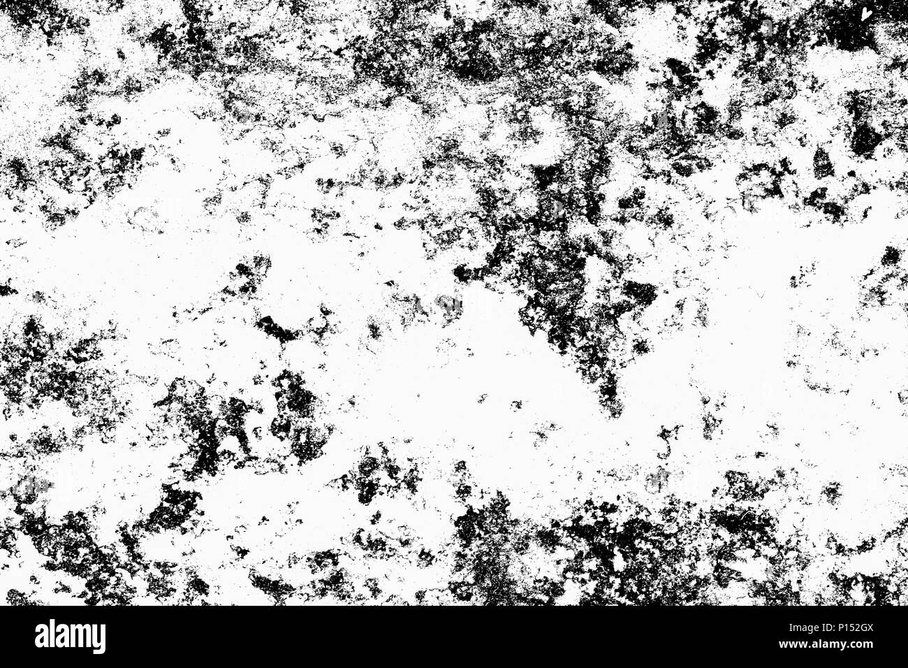 Grunge black and white Urban texture. Place over any object create black grunge effect. Distress grunge texture easy to use overlay. Distress grain ov Stock Photo