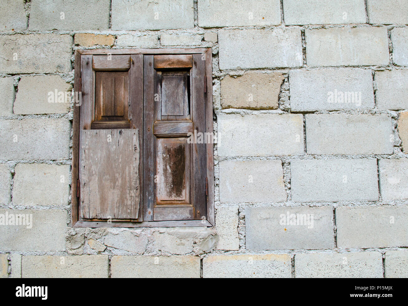 background of old brick wall with vintage window Stock Photo - Alamy