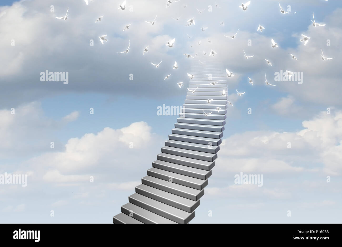 Stairway to heaven stock photo. Image of photograph - 139406458