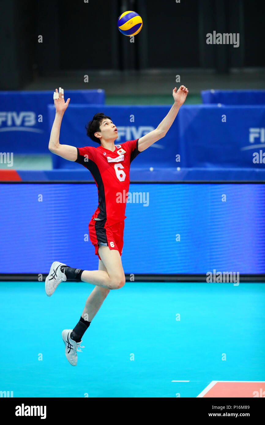 Akihiro Yamauchi (JPN), JUNE 10, 2018 - Volleyball : FIVB Volleyball