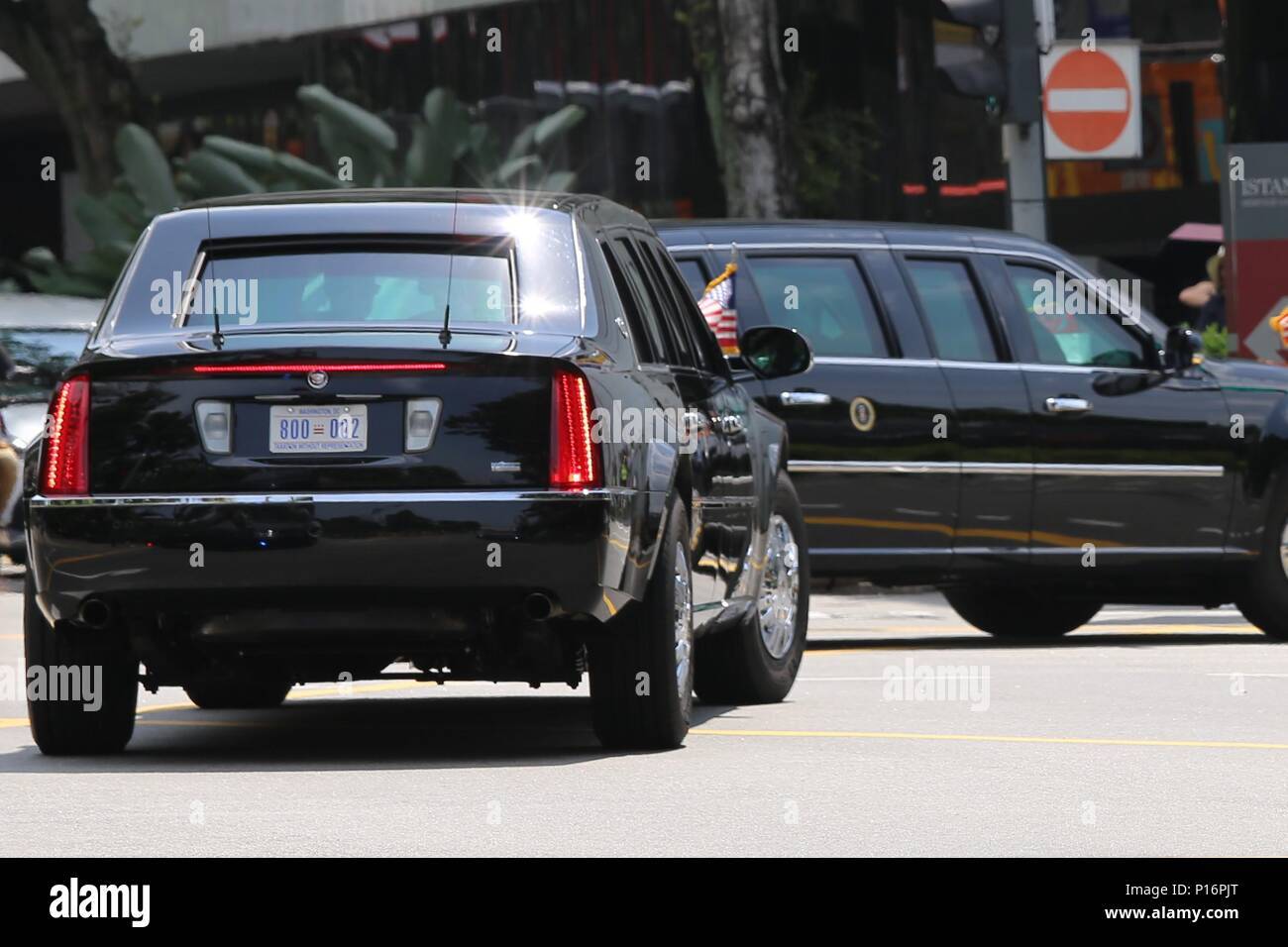 The Beast, Cadillac, POTUS Motorcade Stock Photo Alamy