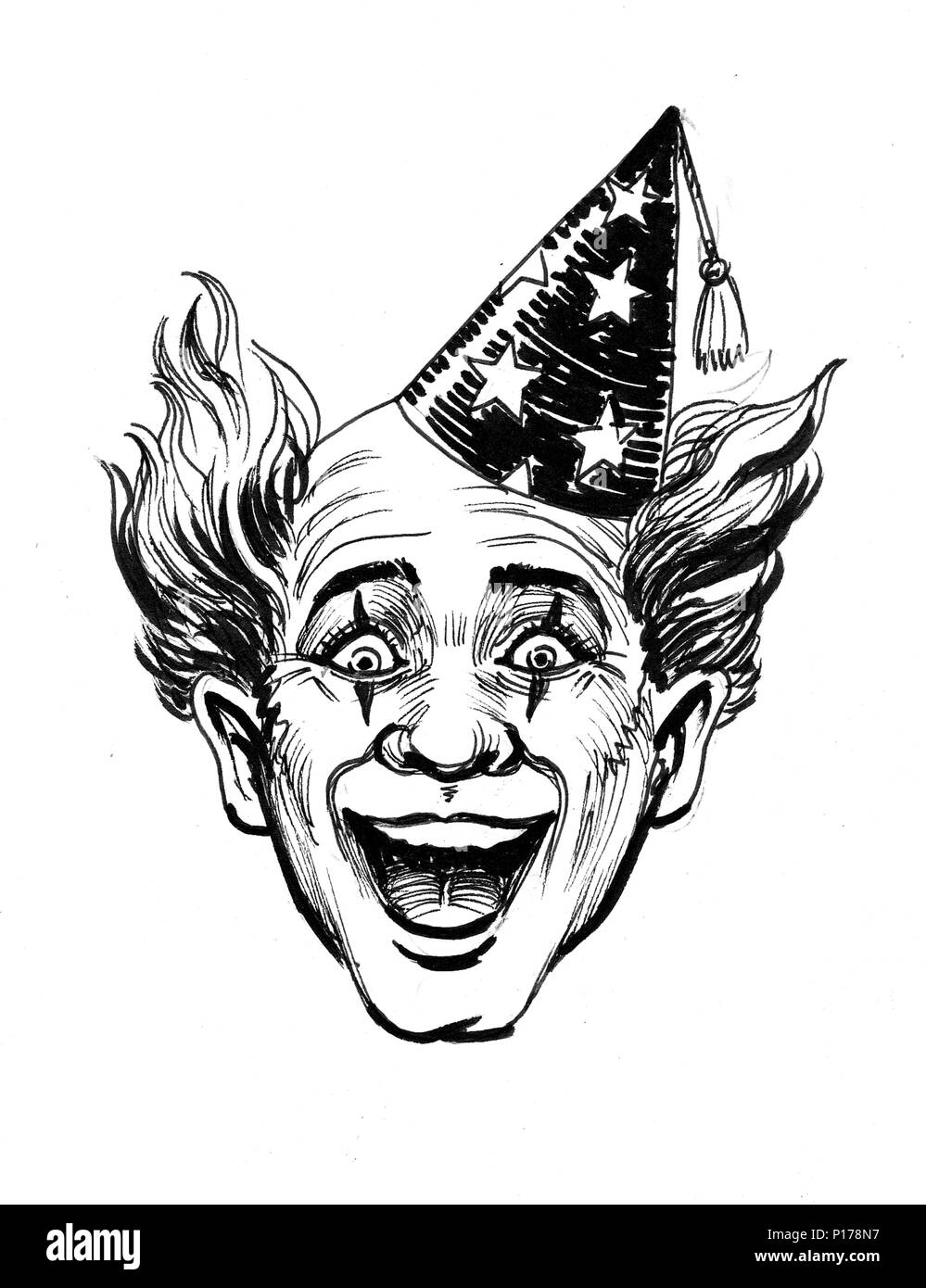 Happy clown hi-res stock photography and images - Alamy