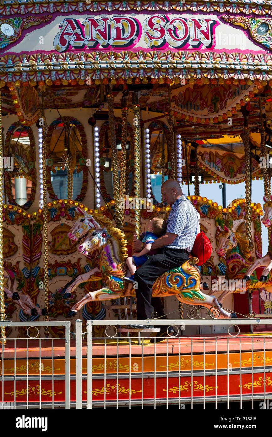 Carousel cardiff bay hi-res stock photography and images - Alamy