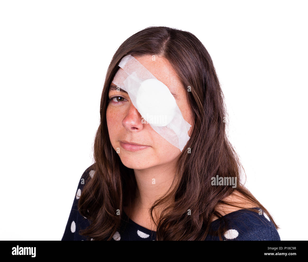 Woman wearing eye patch hires stock photography and images Alamy