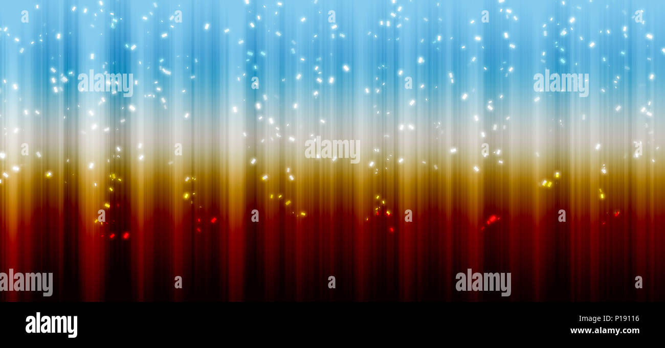 Modern rainbow colored background with glittering effects Stock Photo