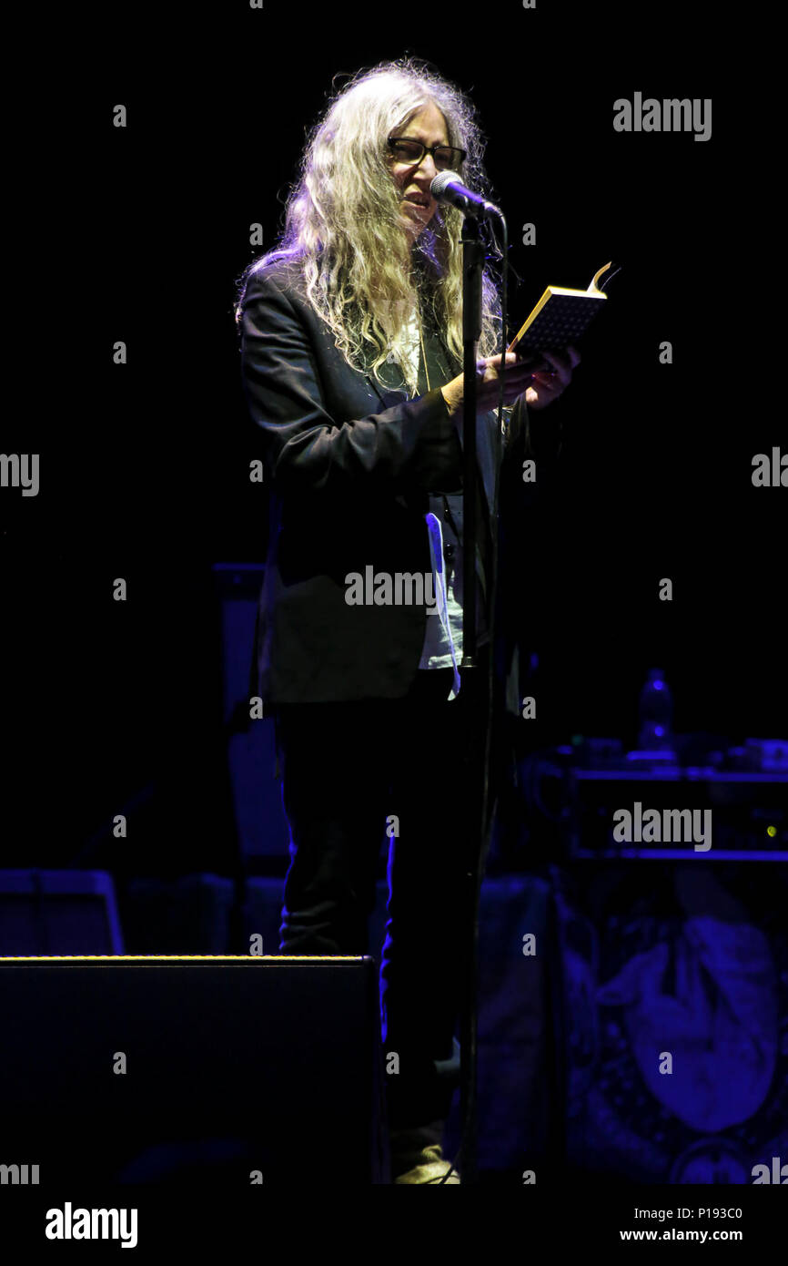 Rome Italy 10th June 2018 Patty Smith And His Band Performed At The Cavea Of The alamy