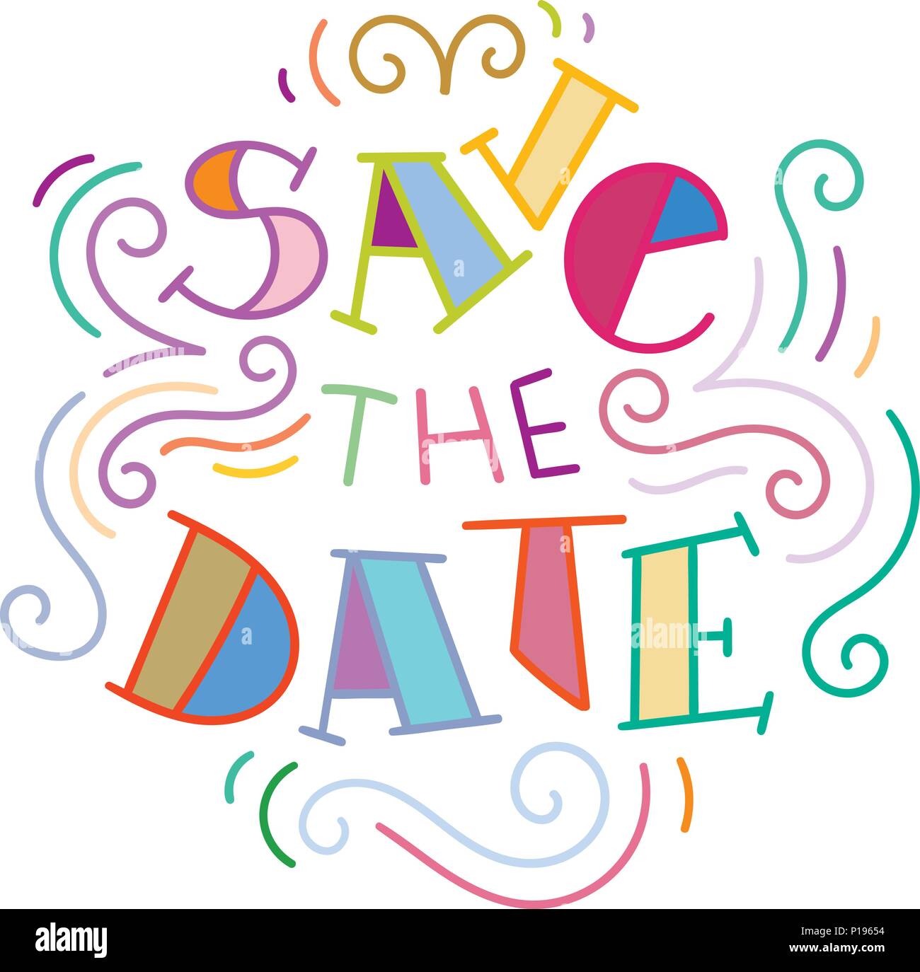 Save The Date Clipart