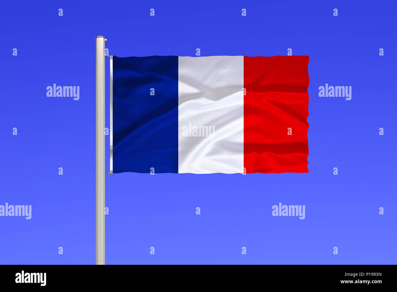 Flag of France, Flagge von Frankreich Stock Photo - Alamy
