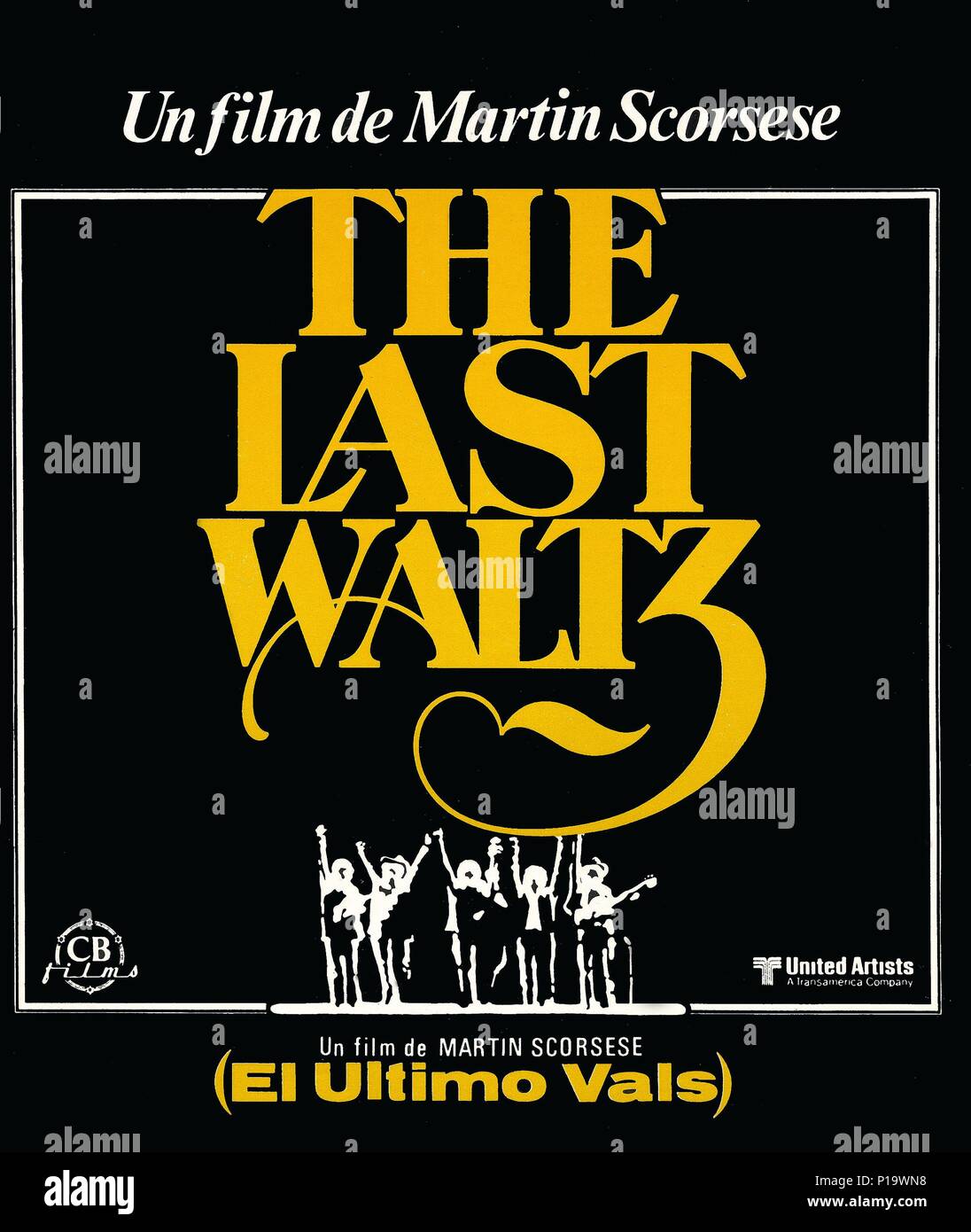 Original Film Title: THE LAST WALTZ.  English Title: THE LAST WALTZ.  Film Director: MARTIN SCORSESE.  Year: 1978. Credit: UNITED ARTISTS / Album Stock Photo