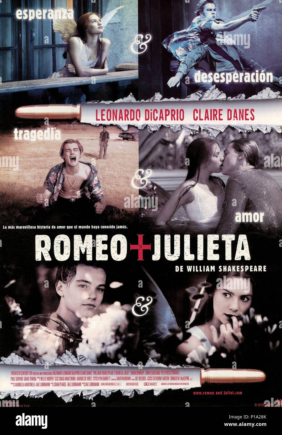 Romeo juliet film poster hi-res stock photography and images