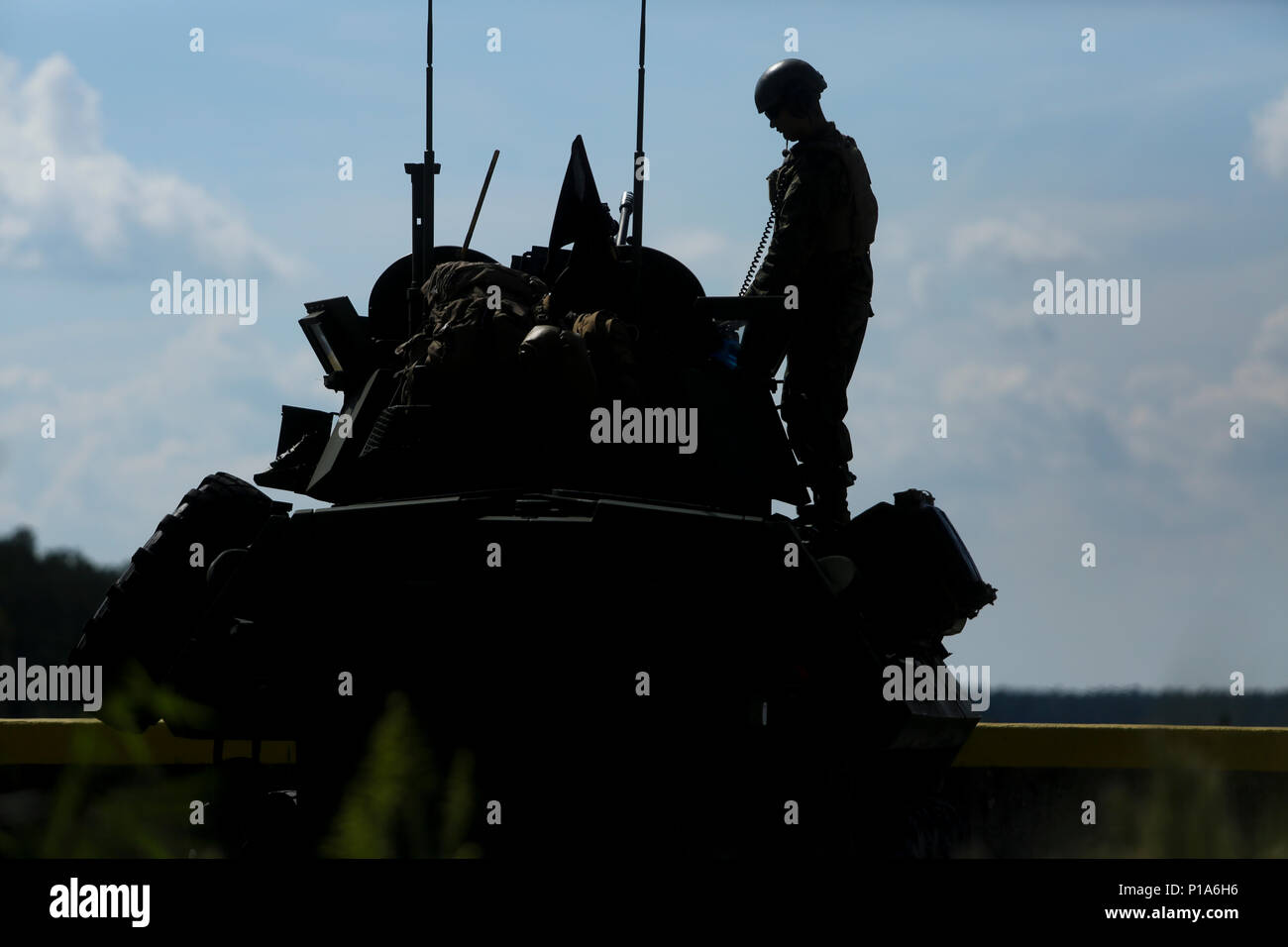 Bushmaster Range Practice Marines from Light Armored Reconnaissance Battalions conduct the first ...