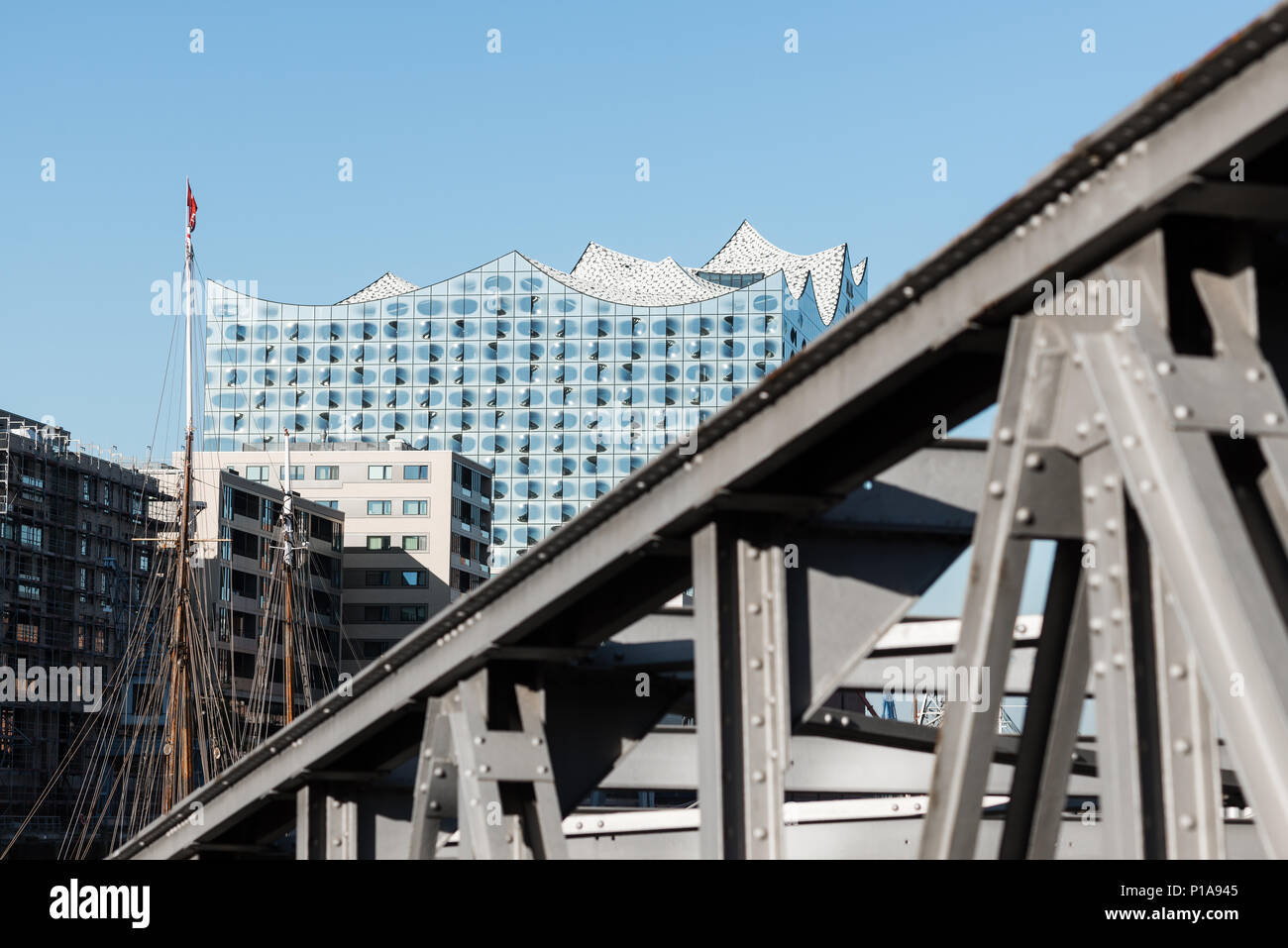 Hamburg, Germany, Elbphilharmonie Stock Photo