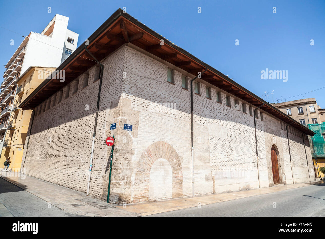 Historic building monument, Almodi,gothic valencian style Stock Photo ...