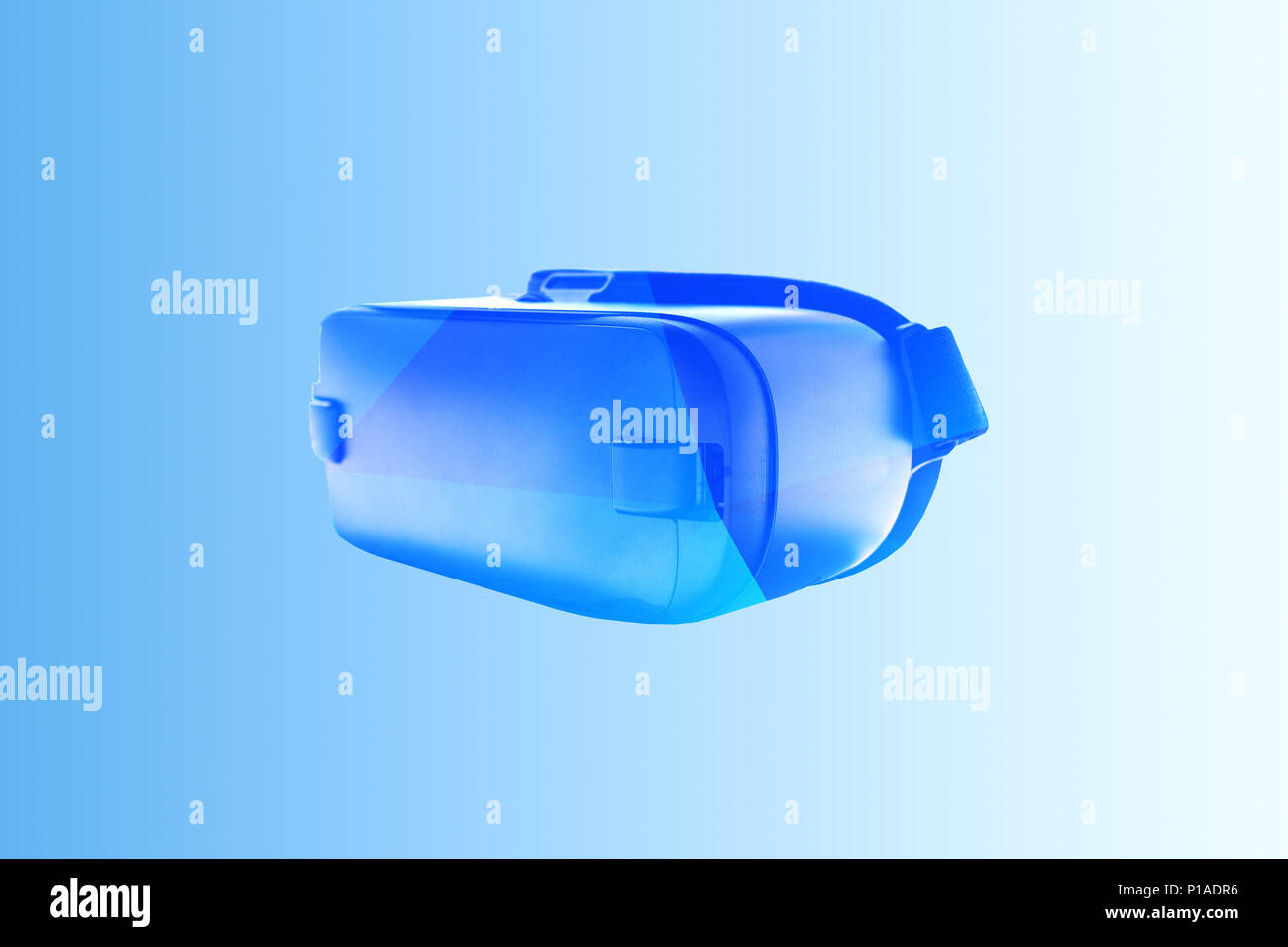 Virtual reality glasses or VR glasses with visual effects. The