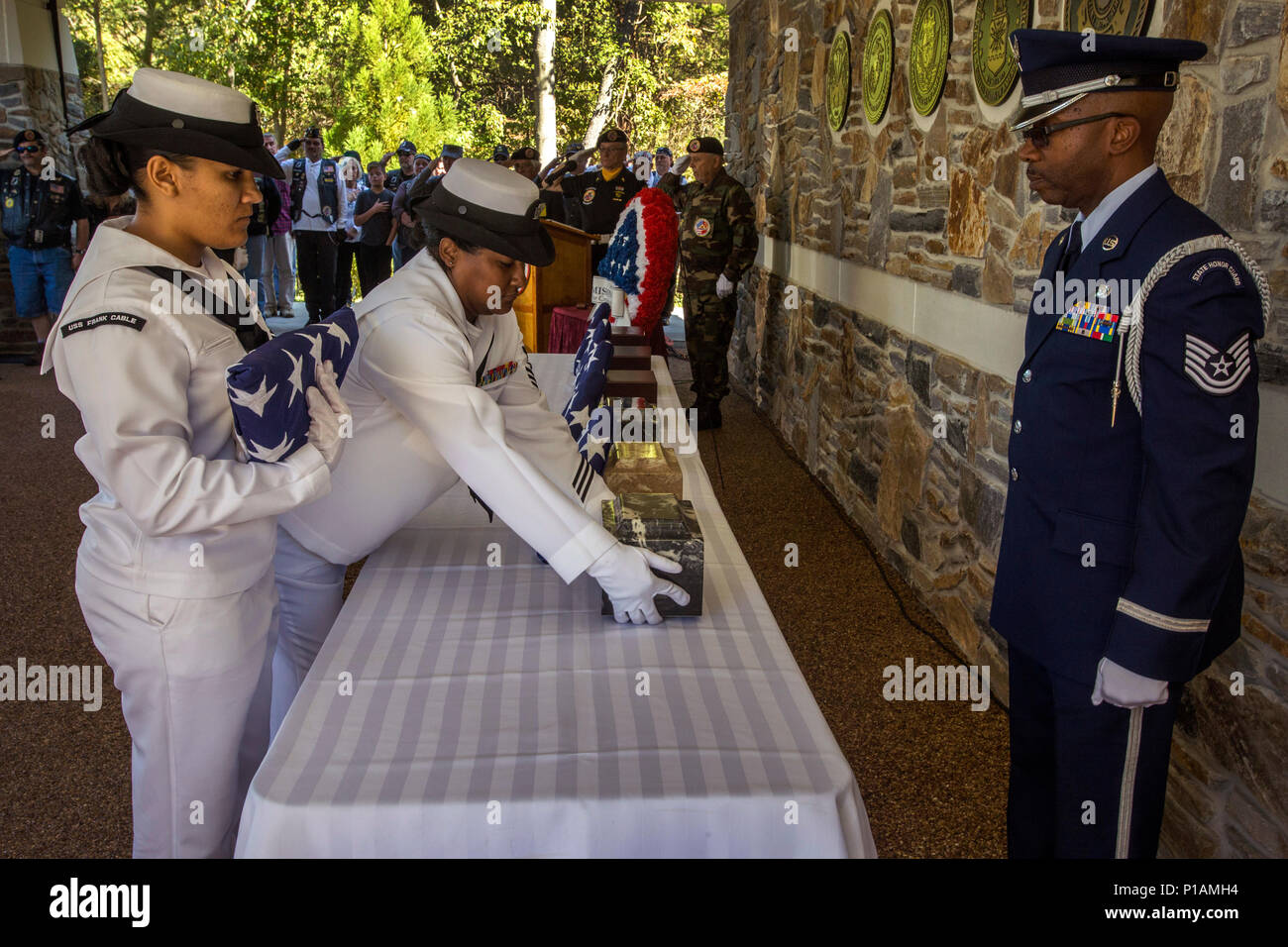 A member of the Brigadier General William C. Doyle Memorial Cemetery