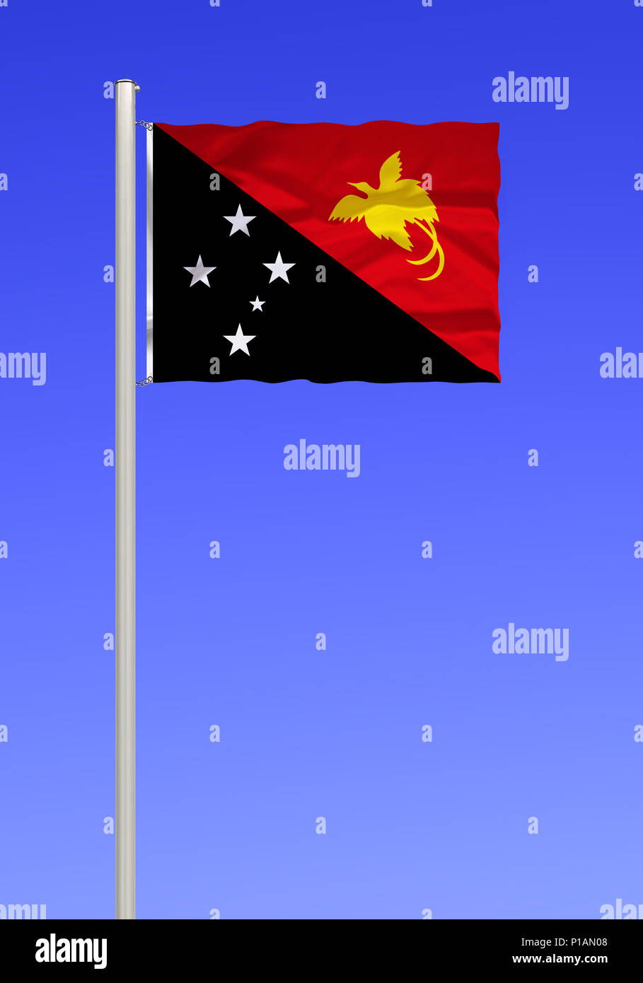 Flagge Papua-Neuguinea Von FlagSuperstore – 1,5 X 0,9 M, 100% Polyester, Für Innen & Außen