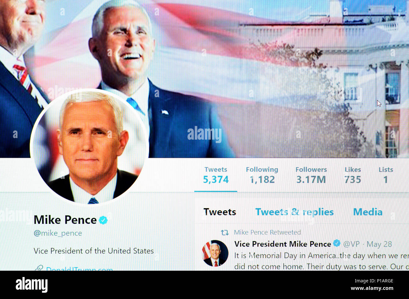 mike pence twitter wallpaper mike pence twitter wallpaper