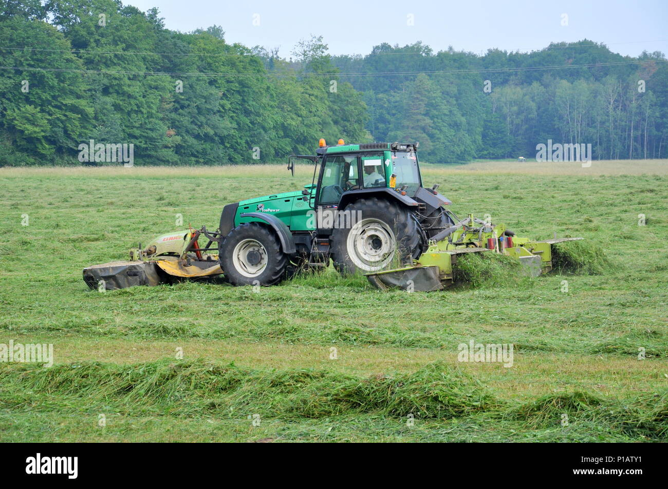 Mechanization in agriculture, technology, work Stock Photo - Alamy