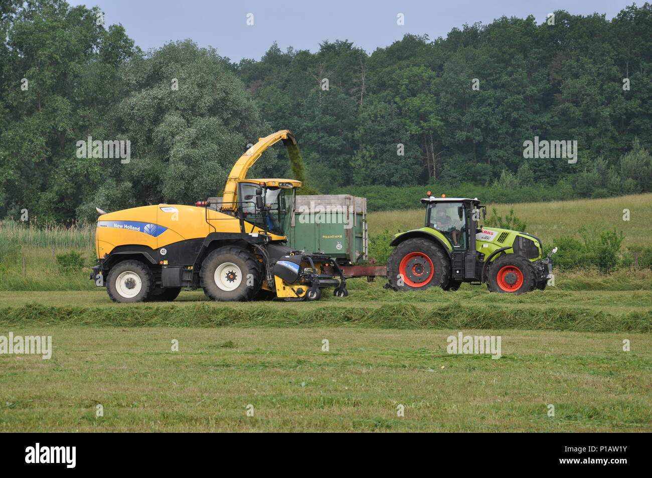 Mechanization in agriculture, technology, work Stock Photo - Alamy