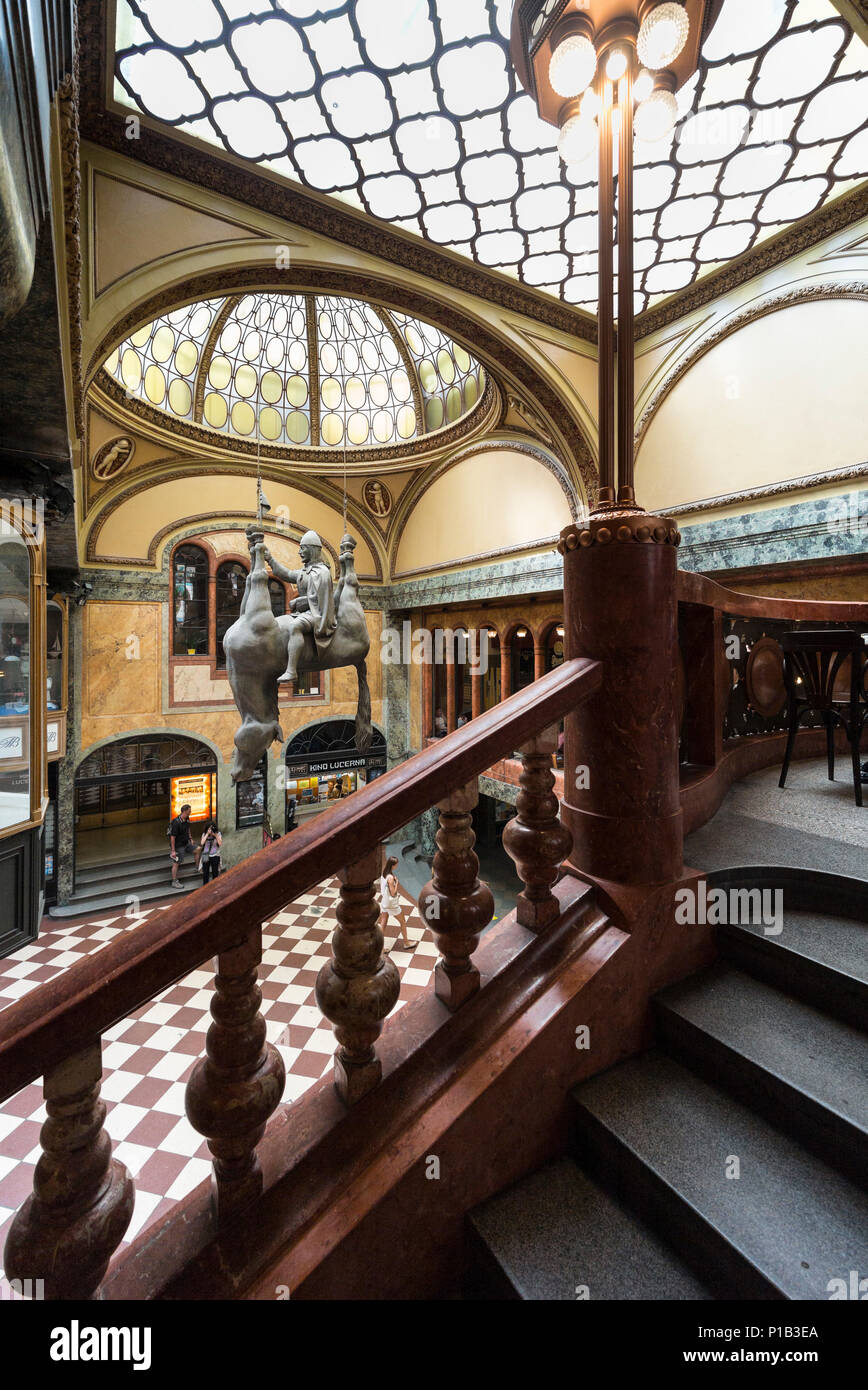 Lucerna passage prague hires stock photography and images Alamy