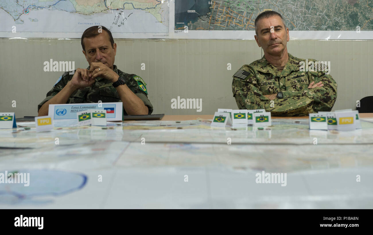 Matthew Brazil Expeditionary Strike Group TWO and Brazilian Navy personnel coordinate ...