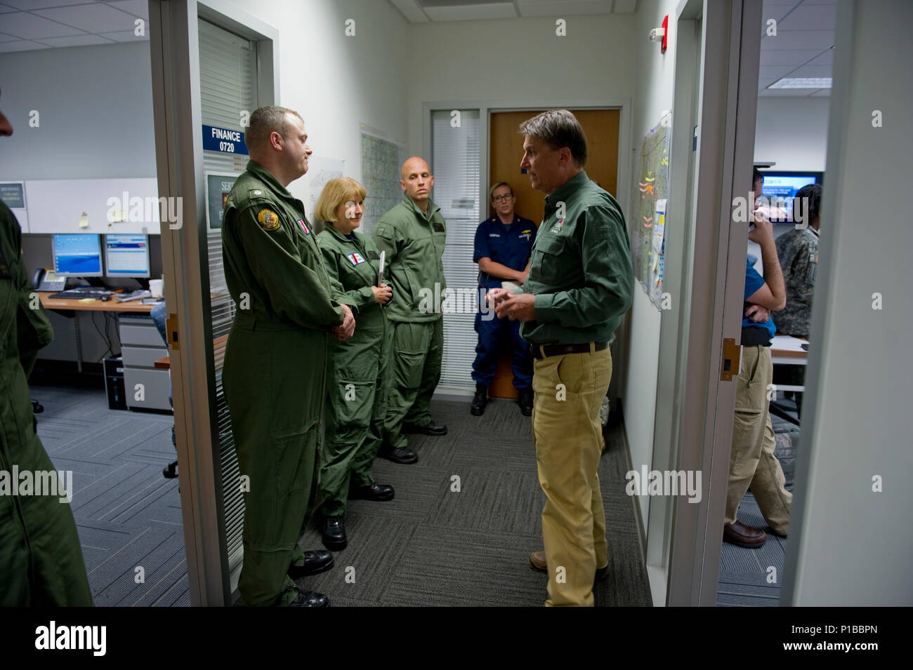 North carolina emergency operations center hires stock photography and