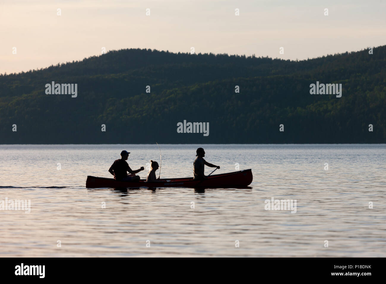 Paddlers make they way along the Ottawa River inside Driftwood