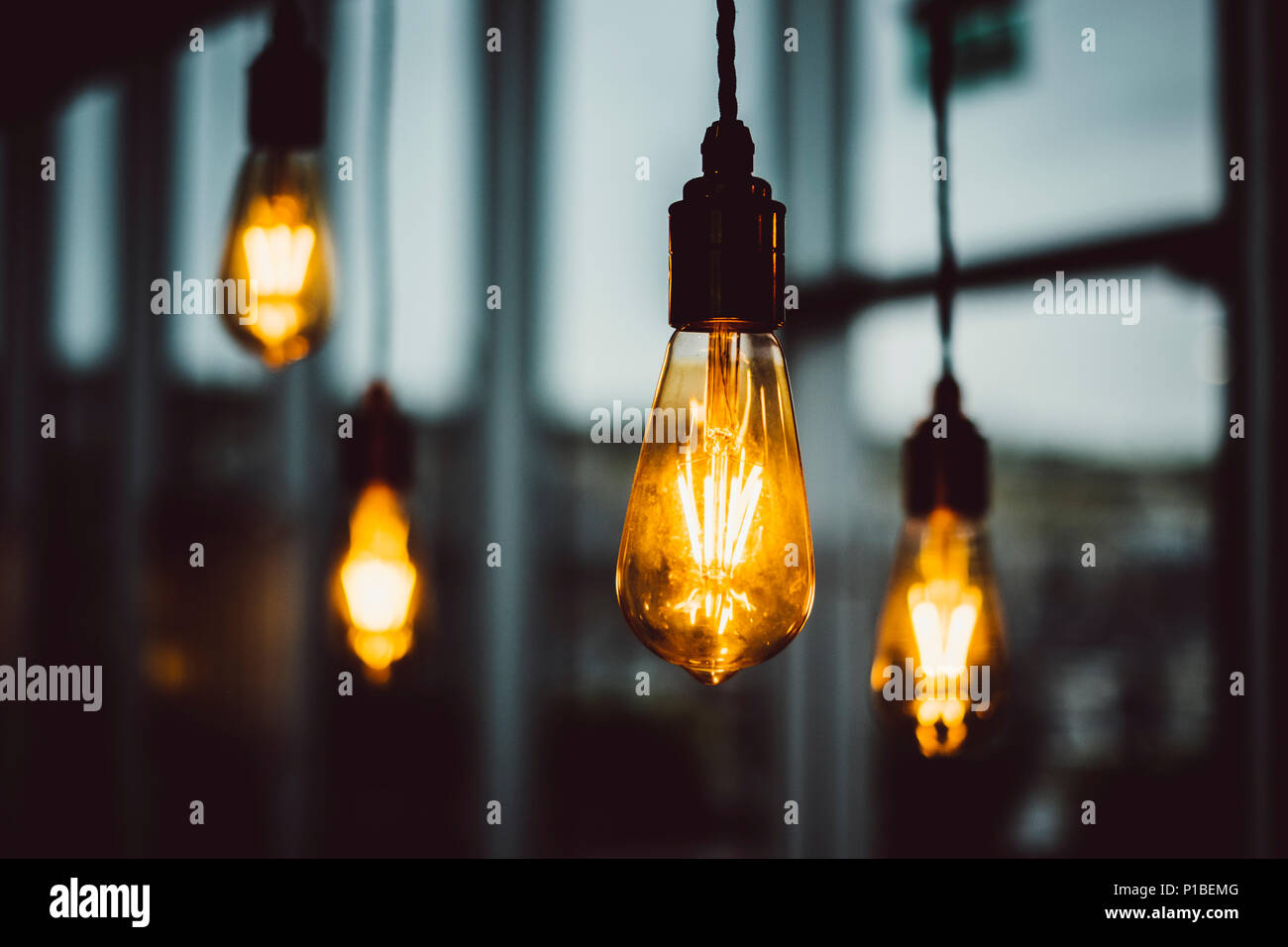 LED light bulb Stock Photo