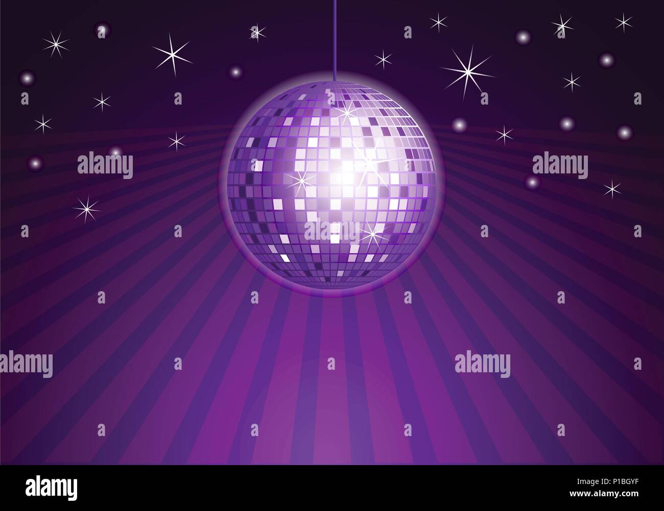 Disco ball Stock Vector Images Alamy