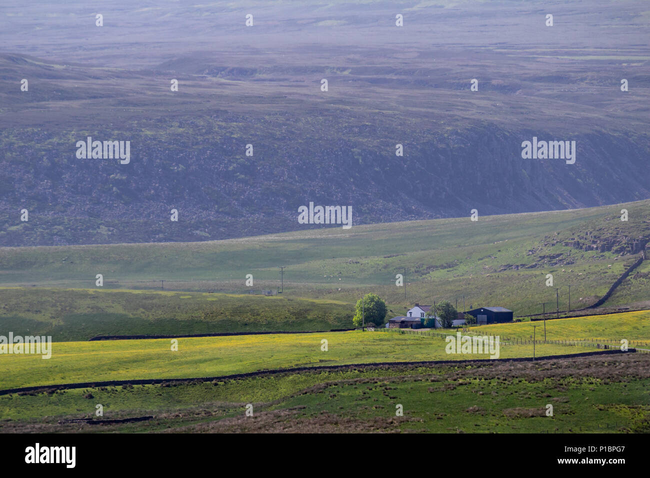 Harwood in Upper Teesdale, County Durham Stock Photo