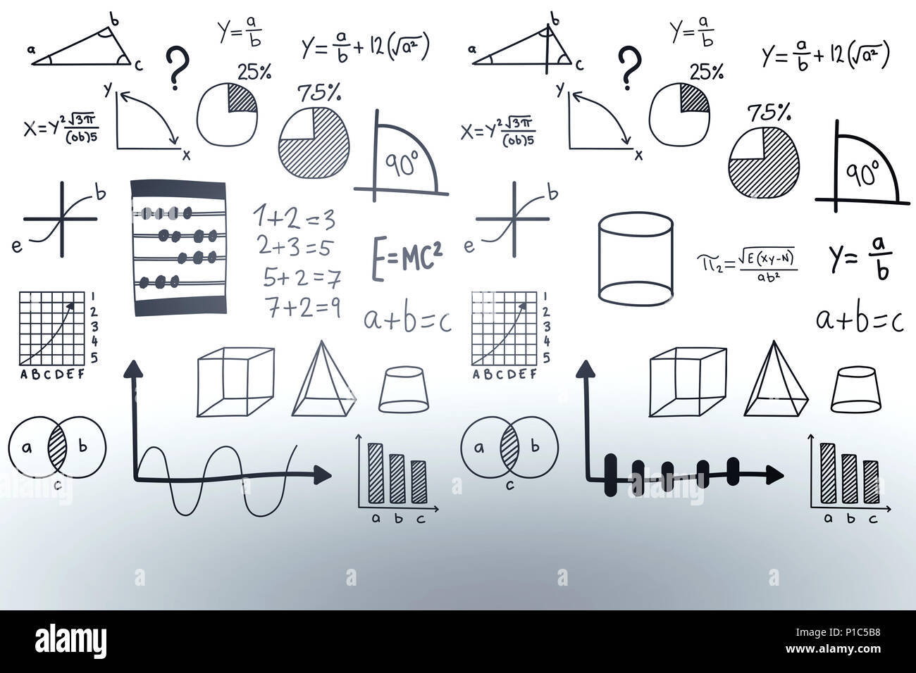 Simple equation hi-res stock photography and images - Alamy