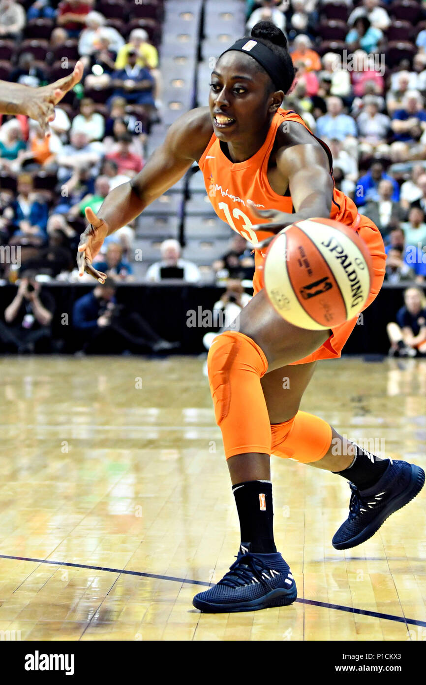 Connecticut Usa 9th June 2018 Connecticut Forward Chiney Ogwumike