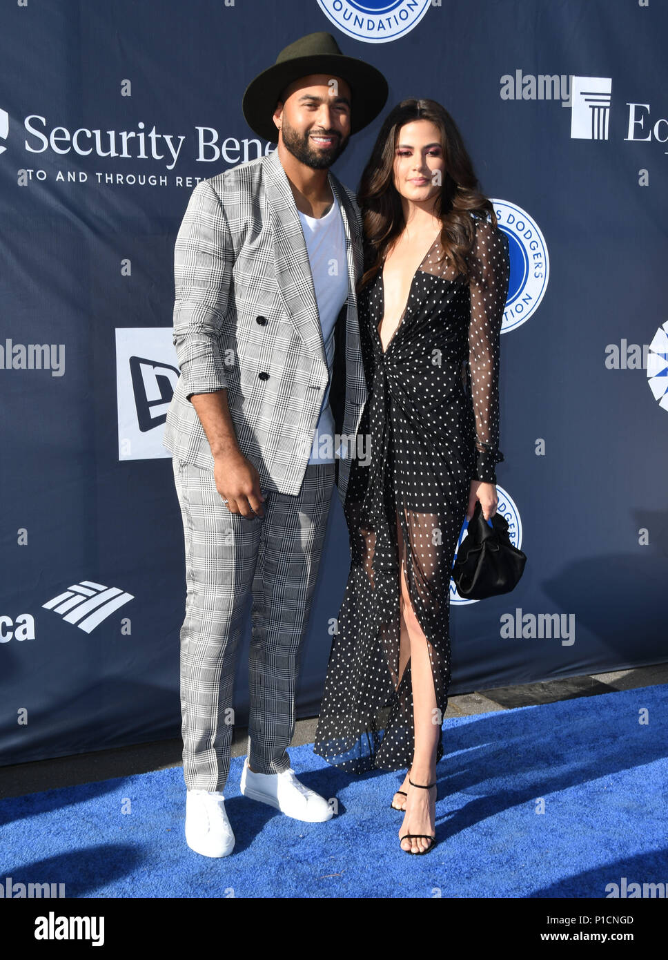 Deandre jordan and amber alvarez hi-res stock photography and images - Alamy