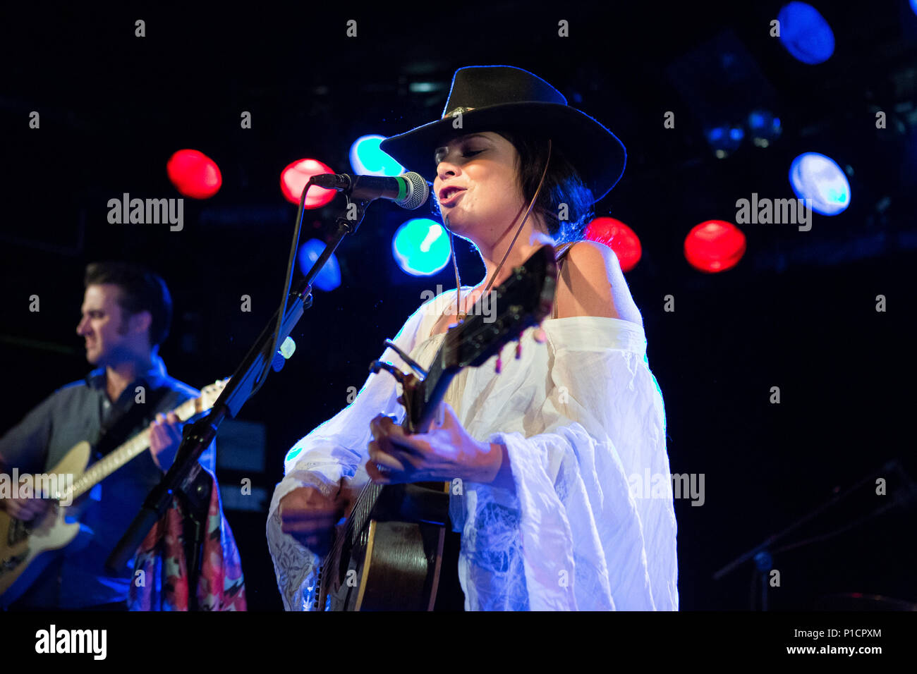 Norway, Oslo - June 11, 2018. The Canadian-American singer and songwriter Whitney Rose performs a live concert at John Dee in Oslo. (Gonzales Photo - Per-Otto Oppi). Credit: Gonzales Photo/Alamy Live News Stock Photo