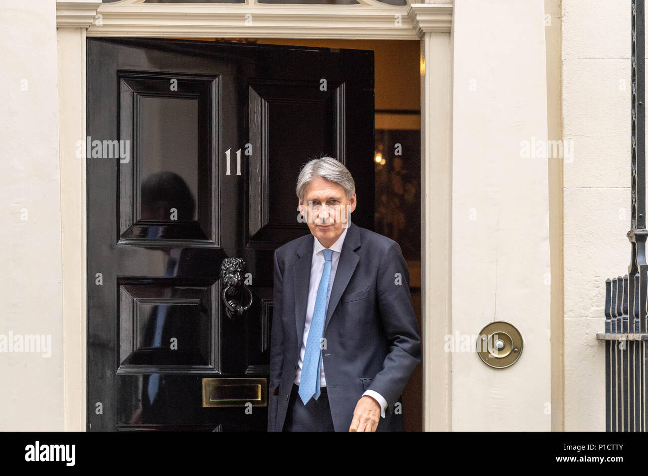 London 12 June 2018, Philip Hammond  , leaves 11 Downing Street, London Credit Ian Davidson/Alamy Live News Stock Photo