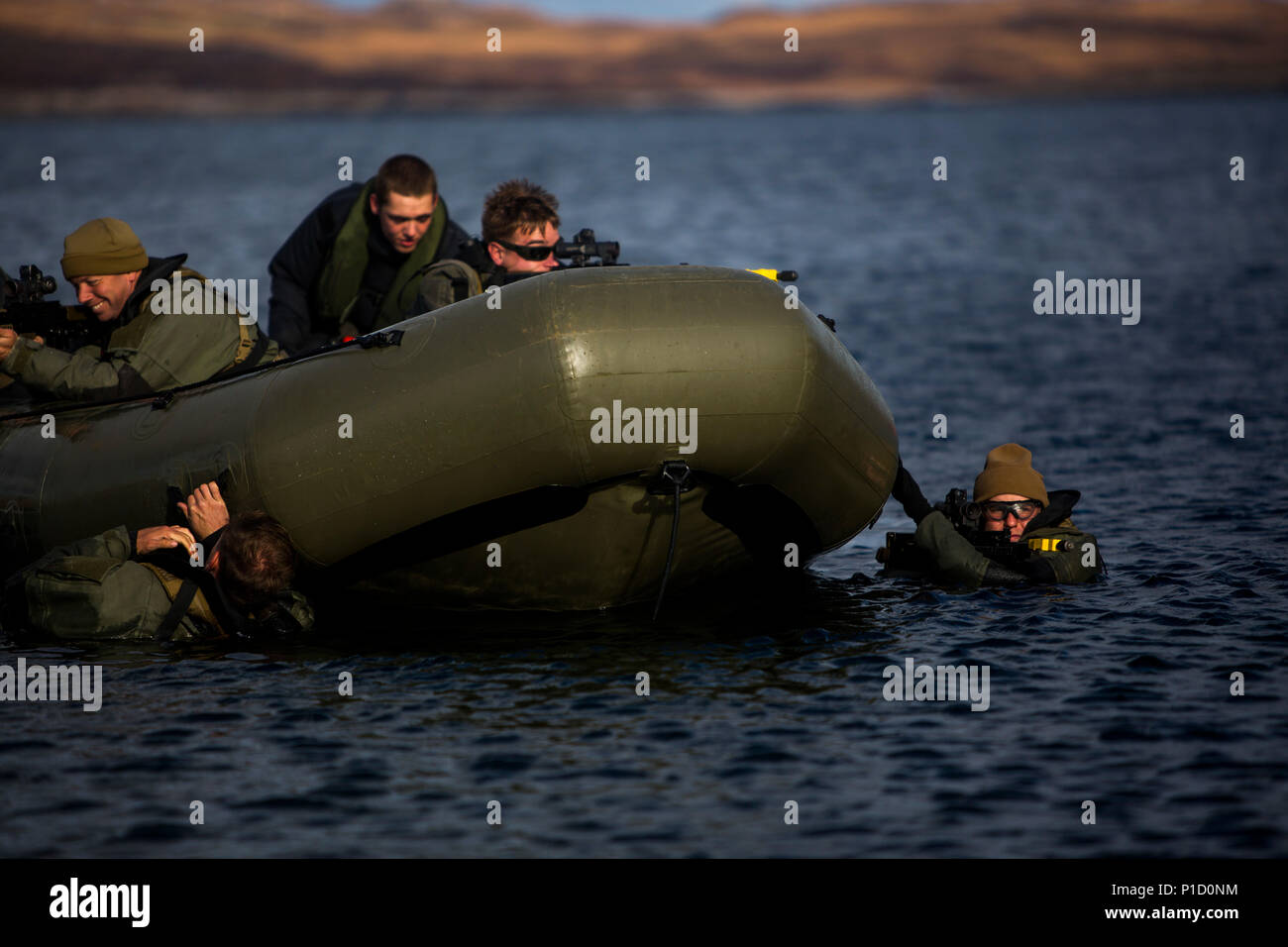 U.S. Marines with 2nd Air Naval Gunfire Liaison Company (2d ANGLICO