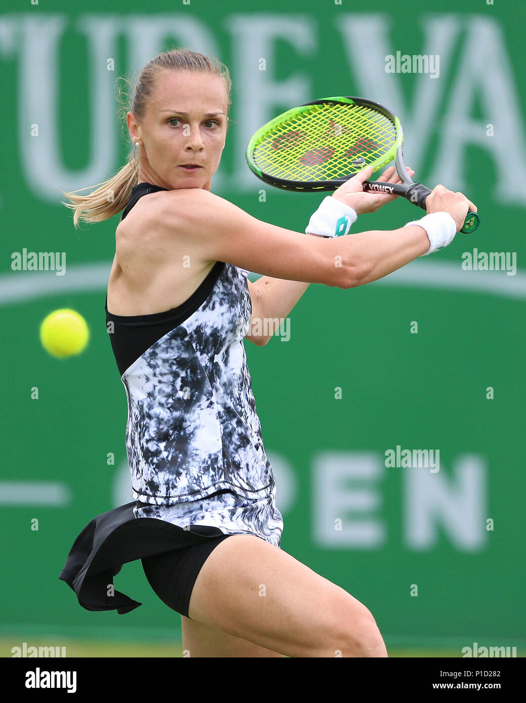 Magdalena Rybarikova during day one of the Nature Valley Open at