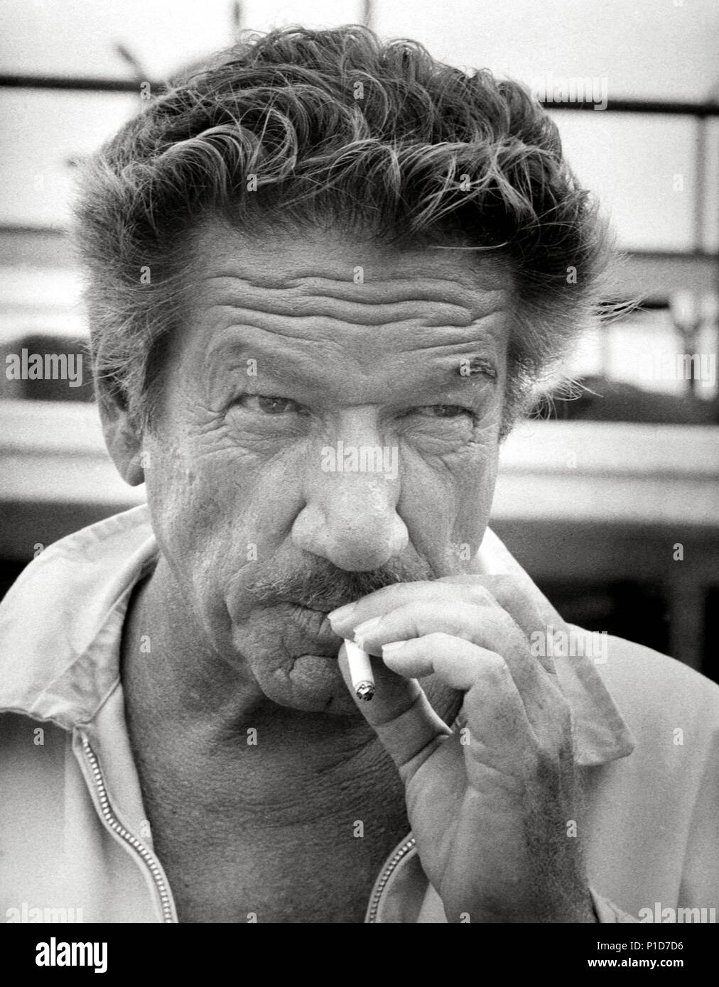 Original Film Title: KONA COAST. English Title: KONA COAST. Film Director:  LAMONT JOHNSON. Year: 1968. Stars: RICHARD BOONE. Credit: WARNER BROTHERS /  Album Stock Photo - Alamy