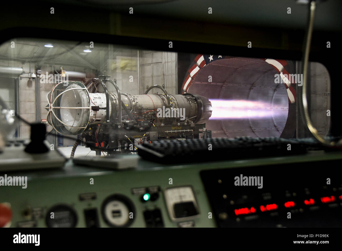 F 16 Jet Engine Test