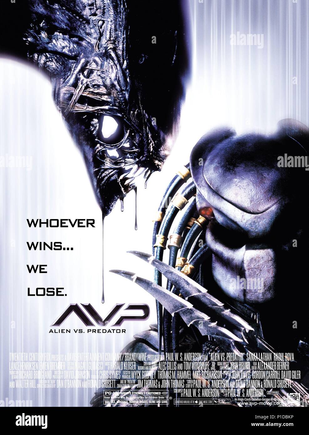 Alien vs predator poster hi-res stock photography and images - Alamy