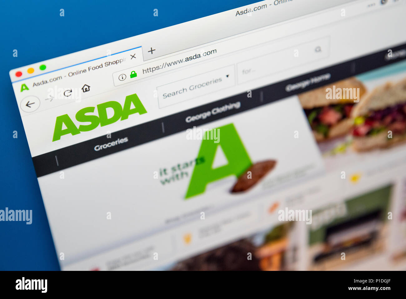 Asda supermarket website hires stock photography and images Alamy