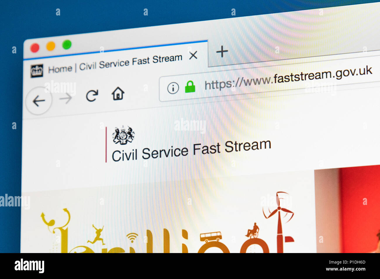 Fast Stream Uk civil service logo hi-res stock photography and images - Alamy